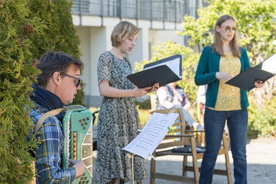 Das Konzert im Garten am Standort Steglitz